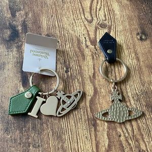 Vivienne Westwood Gold Keyrings